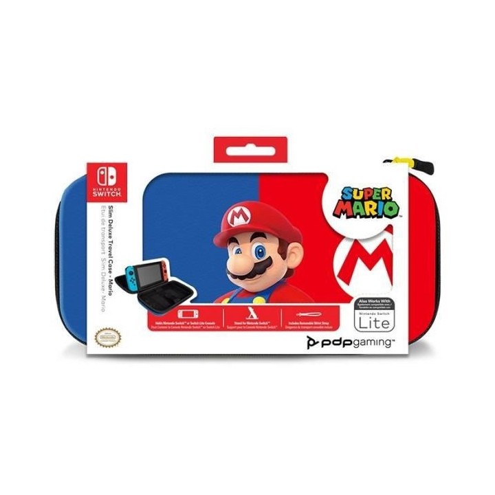 Housse de Transport - PDP - Slim Deluxe - Mario : Power Pose - Switch