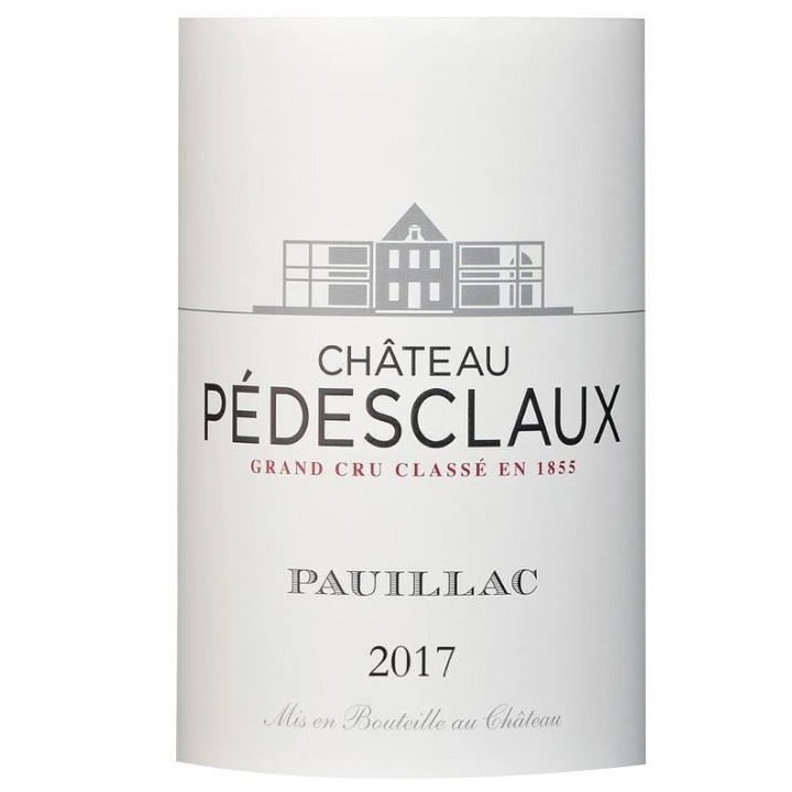 Château Pédesclaux 2017 Pauillac - Vin rouge de Bordeaux