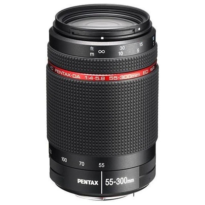 PENTAX Objectif SMC DA 55-300mm f/4-5.8 ED WR - pour Reflex