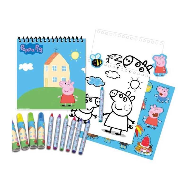 PEPPA PIG - Kit Créatif - 100 pieces