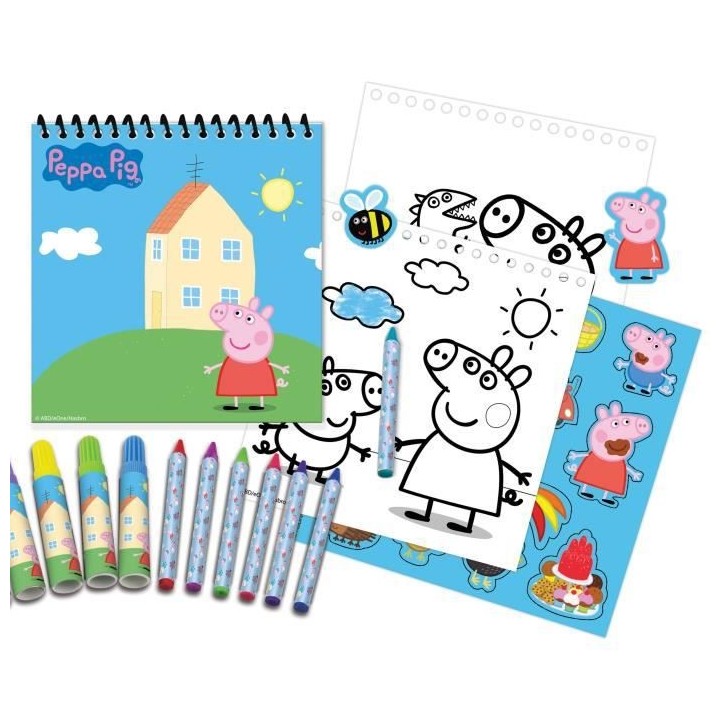 PEPPA PIG - Kit Créatif - 100 pieces