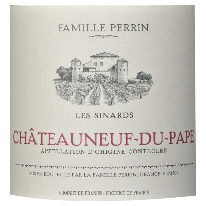 Famille Perrin Les Sinards 2020 Châteauneuf du Pape - Vin rouge des C
