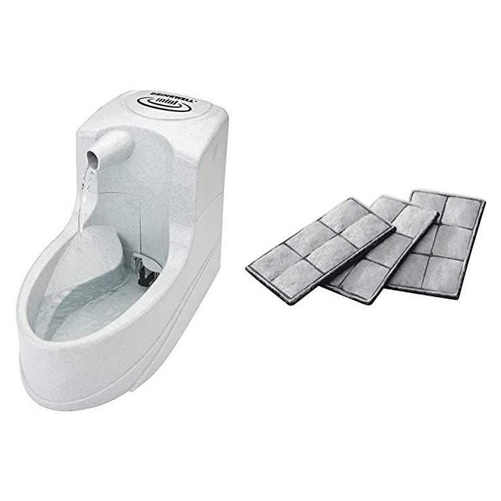 PetSafe - Petite Fontaine a Eau pour Chat et Petit Chien Drinkwell Min