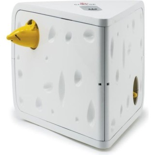 PetSafe - Jouet Automatique pour Chat Cheese - Cache-cache stimulant a