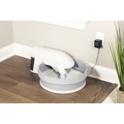 Petsafe - Bac a Litiere Autonettoyant Simply Clean pour Chat de + de 6 mois, Compatible avec de la Litiere Agglomérante -Silenc