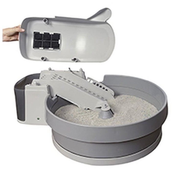 Petsafe - Bac a Litiere Autonettoyant Simply Clean pour Chat de + de 6