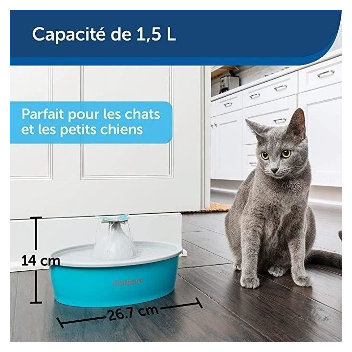 PetSafe - Fontaine a Eau Papillon pour chat et chien Drinkwell, 4 Diff