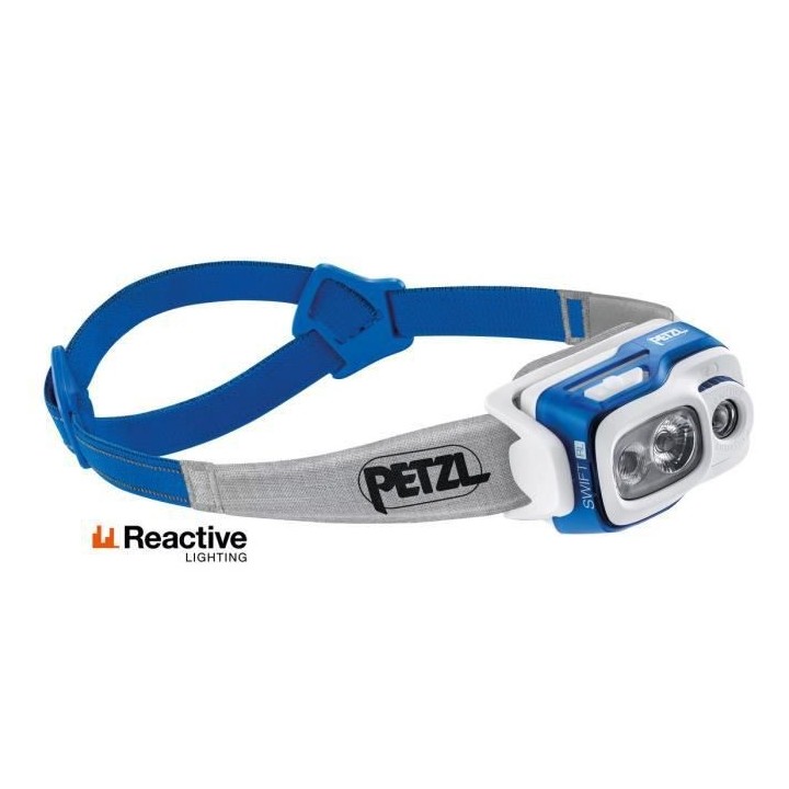 LAMPE FRONTALE PETZL SWIFT RL BLEU
