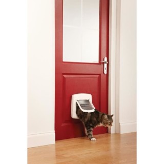 PetSafe - Porte Magnétique Deluxe Staywell pour Chat avec Systeme de