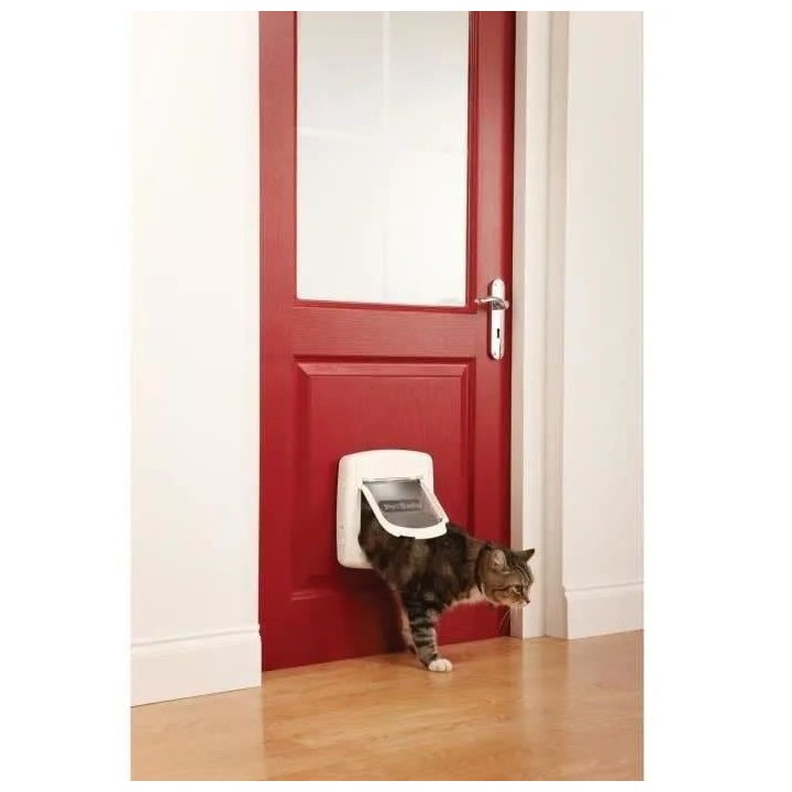 PetSafe - Porte Magnétique Deluxe Staywell pour Chat avec Systeme de
