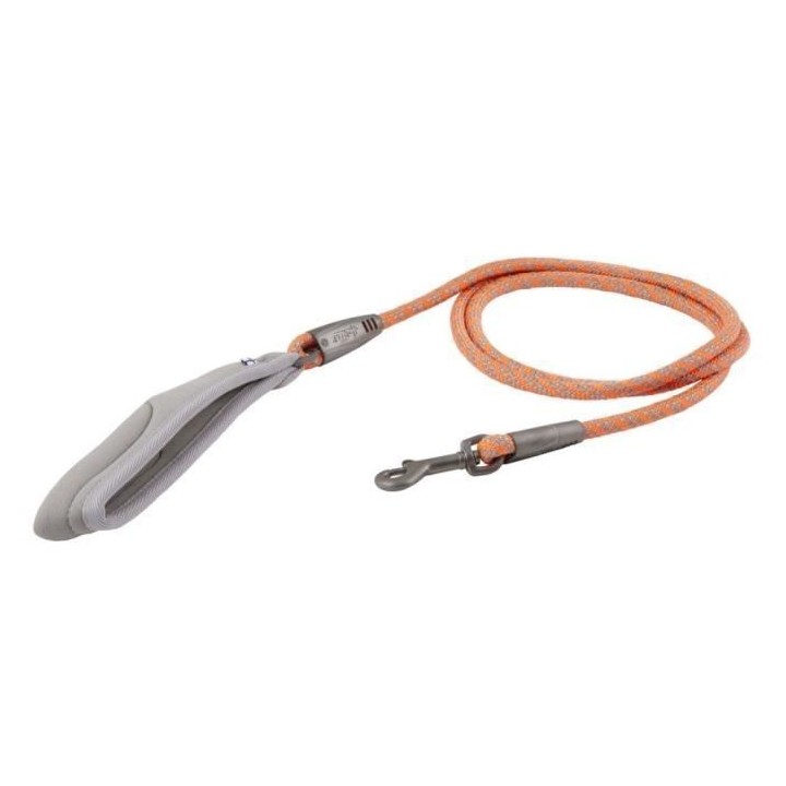 Laisse en corde Weekend Warrior NEON pour chiens orange fluo 1,80 m x