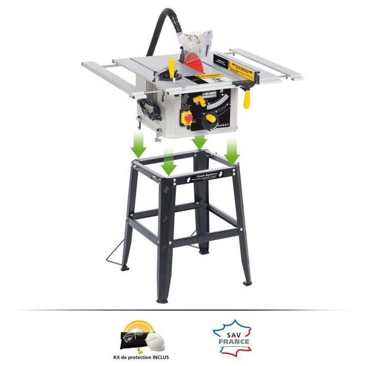 PEUGEOT Outillage Scie de table et d'établi ENERGYSAW-254B3