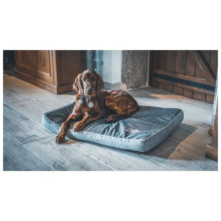 TYROL Yellowstone Matelas Rectangulaire pour chien grand/moyen - Ouati