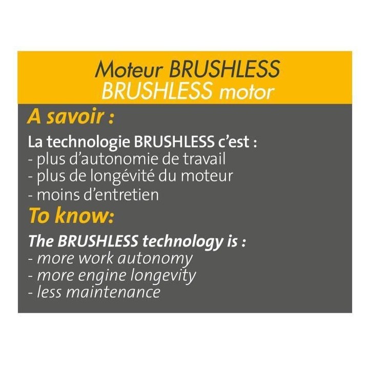 ENERGYDRILL-18VPBL2 Perceuse a percussion BRUSHLESS 18V 2,0 et 5,0Ah P