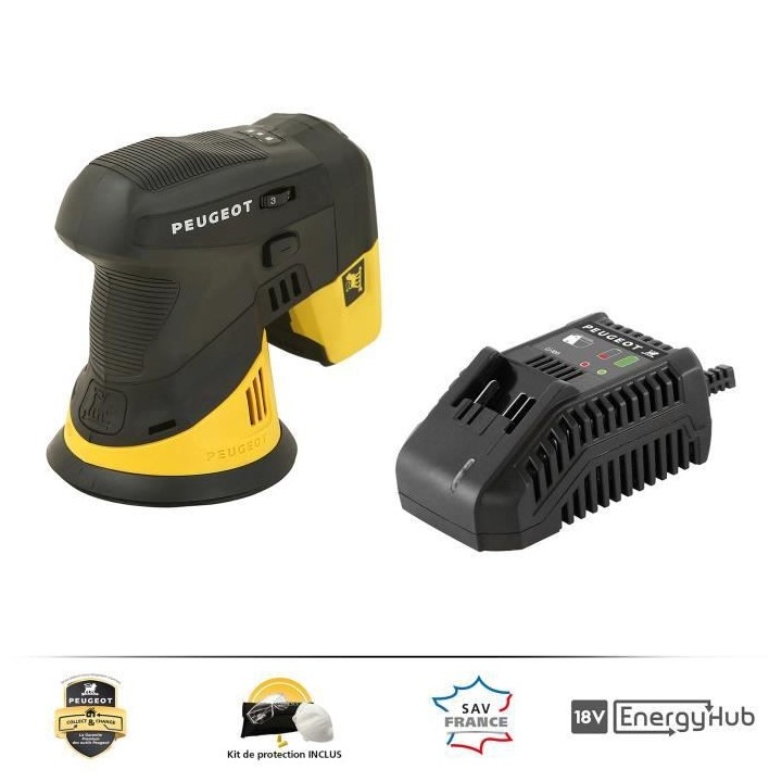 PEUGEOT OUTILLAGE Ponceuse orbitale Energysand