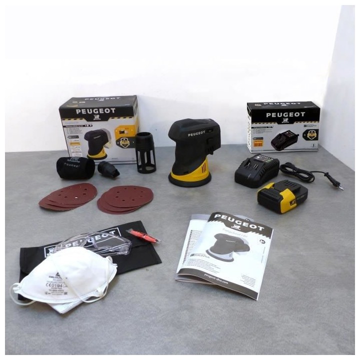 PEUGEOT OUTILLAGE Ponceuse orbitale Energysand