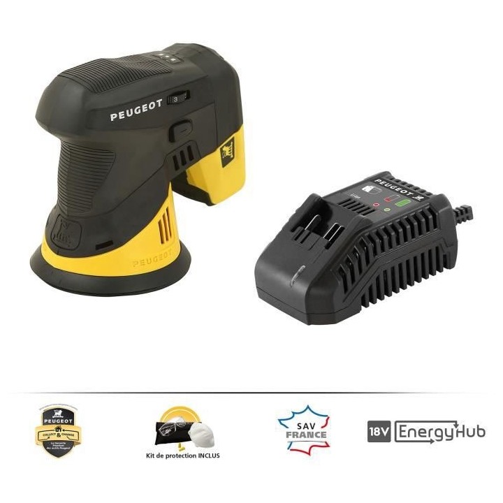 PEUGEOT OUTILLAGE Ponceuse orbitale Energysand