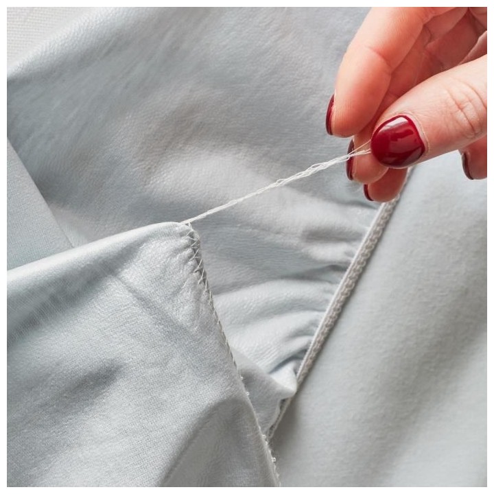 P'TIT ALBATROS Alese et drap-housse coton 2 en 1 - 60 x 120 cm