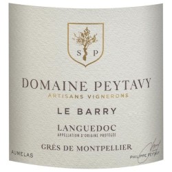 Domaine Peytavy Le Barry 2017 Languedoc - Vin rouge de Languedoc