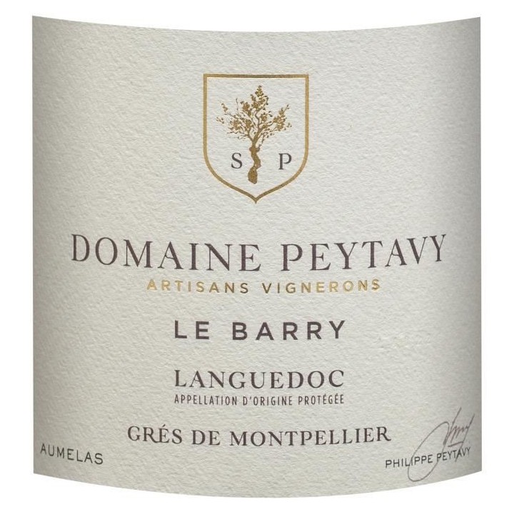 Domaine Peytavy Le Barry 2017 Languedoc - Vin rouge de Languedoc