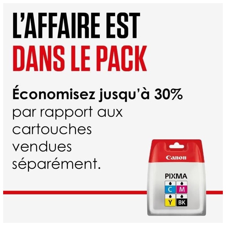 CANON Pack 2 cartouches d'encre PG545 / CL546 Noir + Couleur