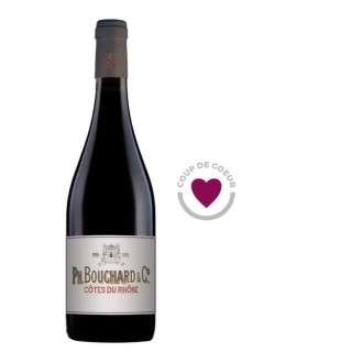 Bouchard & Cie 2019 Côtes du Rhône - Vin rouge de la Vallée du Rhô