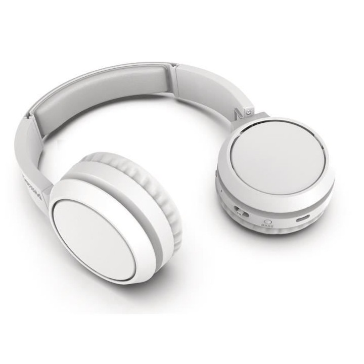 Philips TAH4205WT - Casque sans fil - Supra aural - Bluetooth- 32 mm d