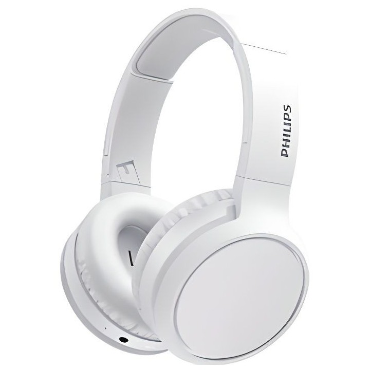 PHILIPS TAH5205WT/00 - Casque sans fil - Haut-parleurs 40mm - Bluetoot