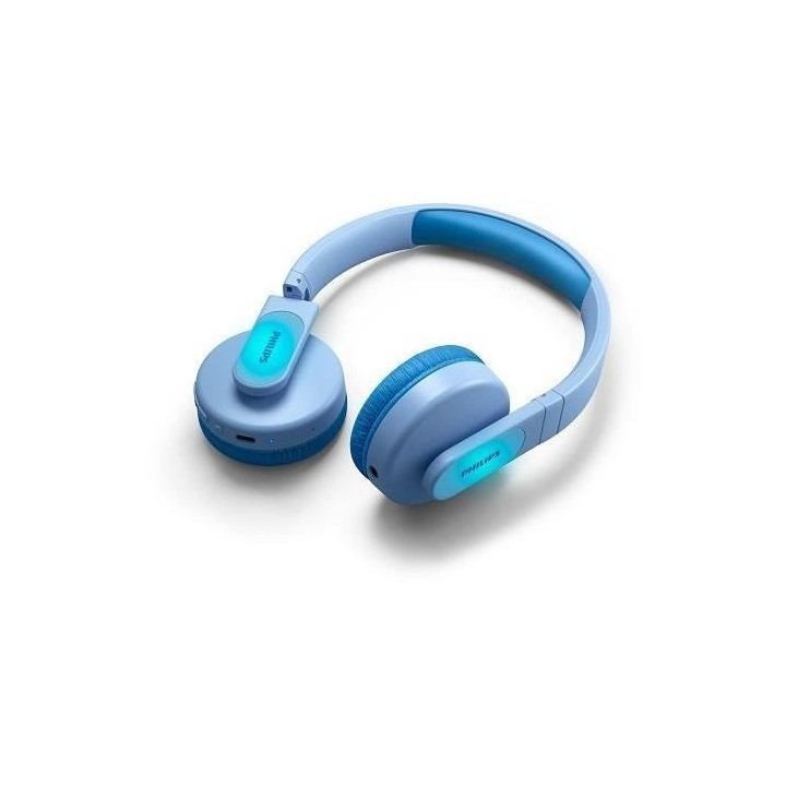PHILIPS TAK4206BL/00 - Casque supra-aural sans fil pour enfants - Coqu
