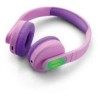 PHILIPS TAK4206PK/00 - Casque supra-aural sans fil pour enfants - Coques lumineuses - Contrôle parental -