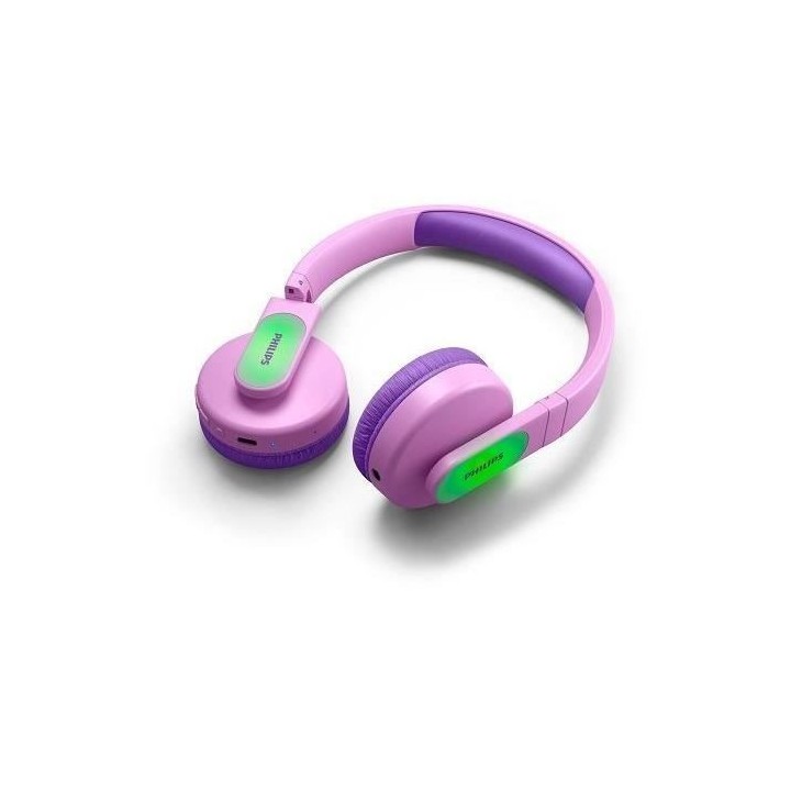 PHILIPS TAK4206PK/00 - Casque supra-aural sans fil pour enfants - Coqu