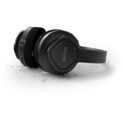 Philips - TAA4216 - Casque sport sans fil - Coussinets de coque lavables - Protection contre la poussiere/ eau IP55