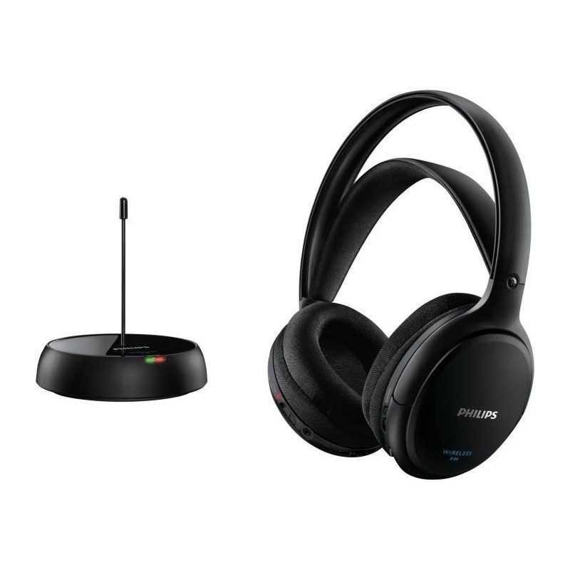 Philips SHC5200 Casque Hi-Fi sans fil - HP 32 mm/concep. Arriere fermée - Circum-aural