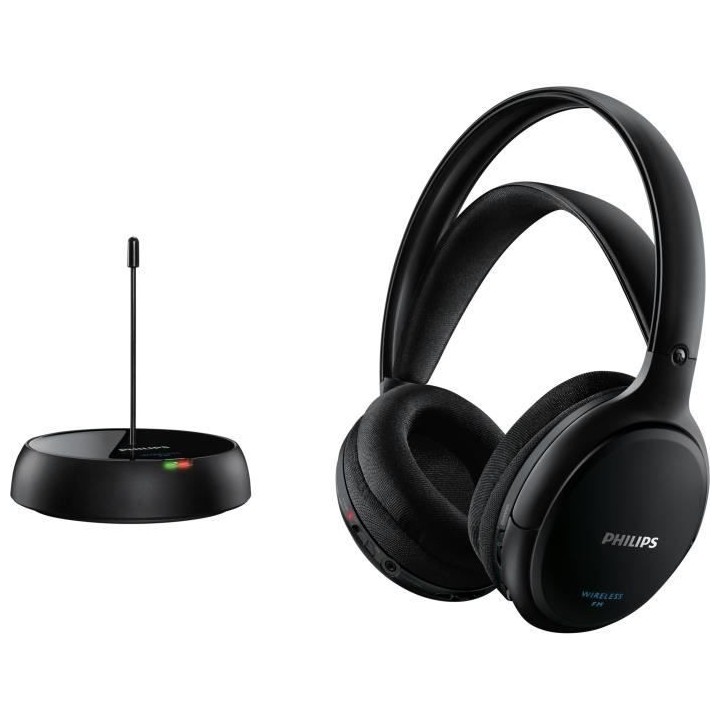 Philips SHC5200 Casque Hi-Fi sans fil - HP 32 mm/concep. Arriere ferm