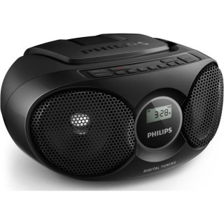 PHILIPS AZ215B/12 Lecteur CD avec tuner numérique et entrée audio 3,