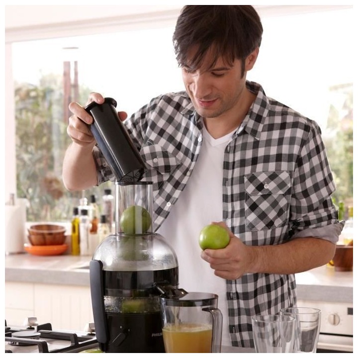 Centrifugeuse PHILIPS HR1855/70 Viva Collection, 800 W, 2 litres, Chem