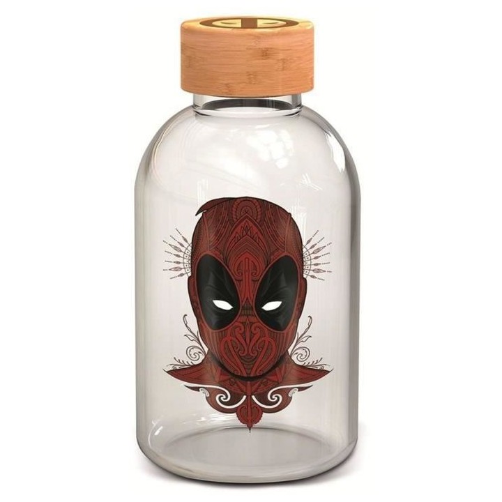 STOR - Deadpool - Bouteille (Petite) en verre - Réutilisable