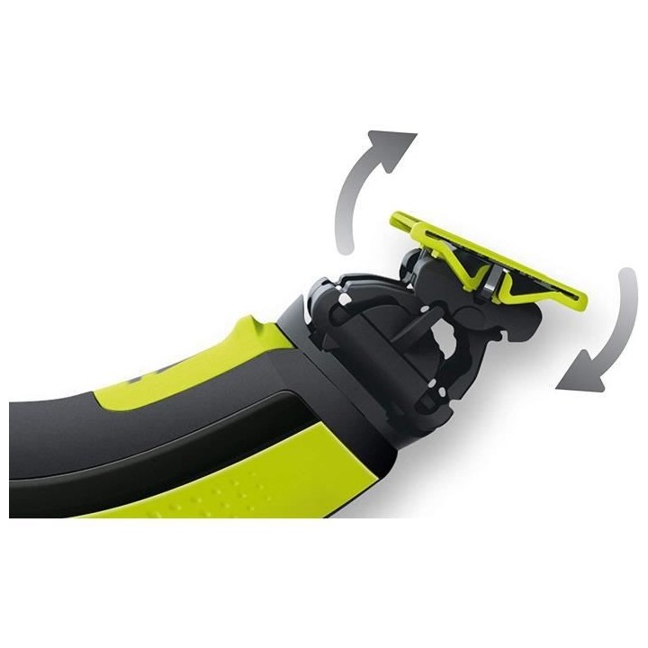 PHILIPS QP2520/30 - Rasoir/Tondeuse OneBlade - 100% étanche - 3 sabot