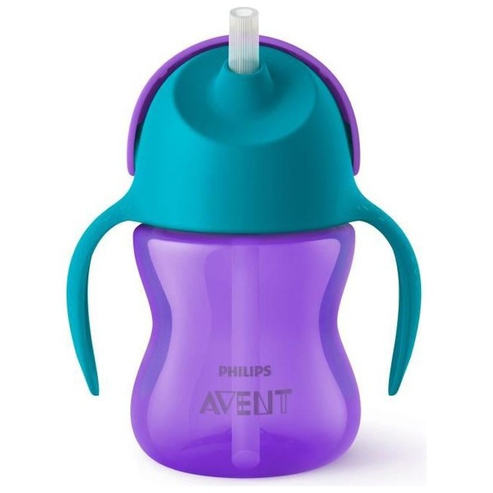 PHILIPS AVENT SCF796/02 Tasse a paille - 200ml - 9 mois+ - Paille flex