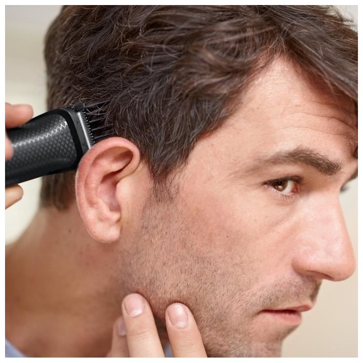 PHILIPS MG3730/15 Tondeuse Barbe et Cheveux - Multistyle 8 en 1 - Jusq