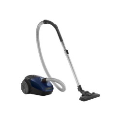 PHILIPS FC8240/09 Aspirateur avec sac PowerGo - 900 W - Filtre anti-allergenes - Cable de 9 m - 77 Db - Bleu marine