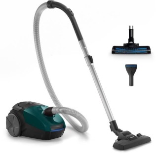 PHILIPS FC8246/09 Aspirateur avec sac PowerGo - Brosse Turbo - 77db -