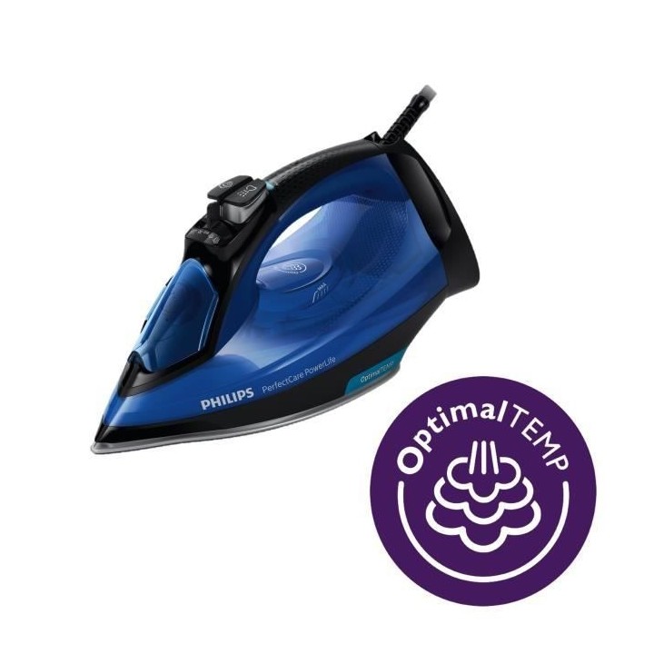 PHILIPS Fer a repasser PerfectCare Powerlife GC3920/20, 2500W, Pressin
