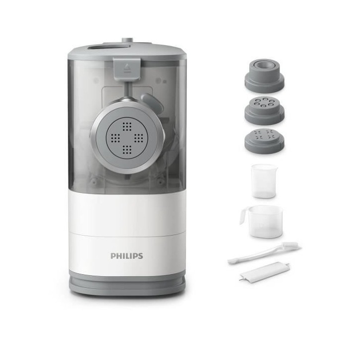 PHILIPS Machine a pâtes HR2345/19, 150W, 100% automatique, 450g en 18