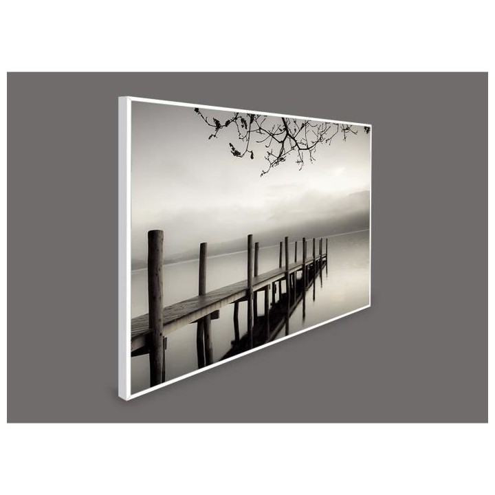 ARTESANIA Tableau déco Affiche contrecollée 50x70 - Paysage ponton l
