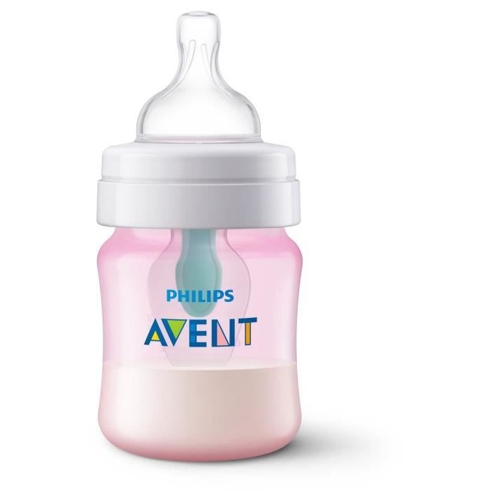 PHILIPS AVENT SCD807/01 Kit nouveau-né anti-colic: 2 biberons 125ml +