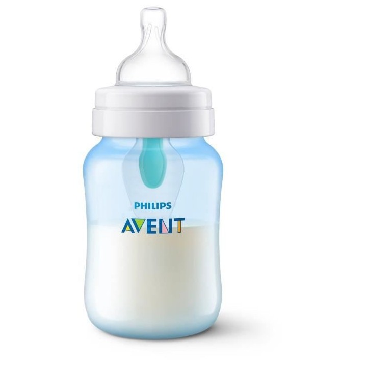 PHILIPS AVENT SCD807/02 Kit nouveau-né anti-colic: 2 biberons 125ml +