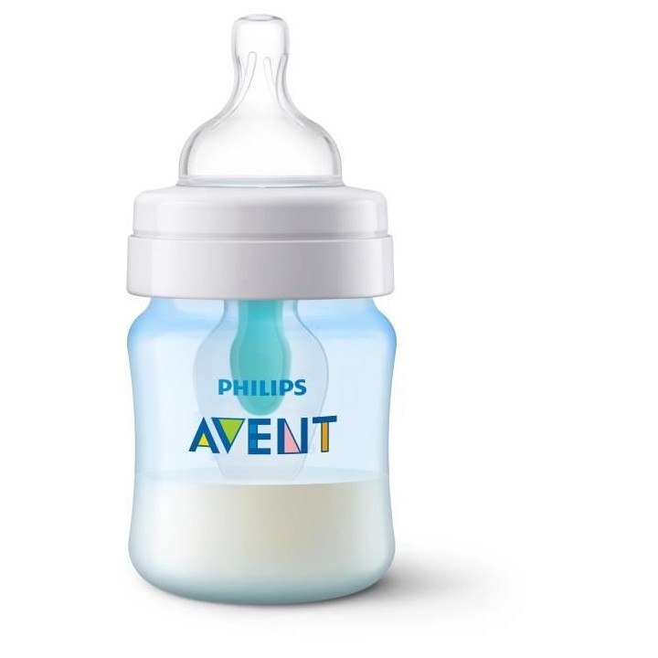 PHILIPS AVENT SCD807/02 Kit nouveau-né anti-colic: 2 biberons 125ml +