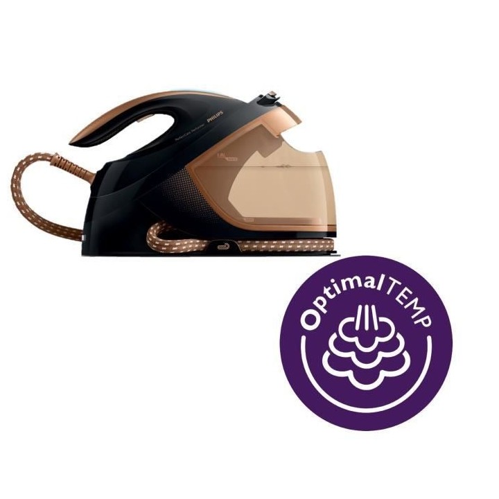 PHILIPS Centrale vapeur PerfectCare Performer GC8755/80, 6,5 bars, Pre