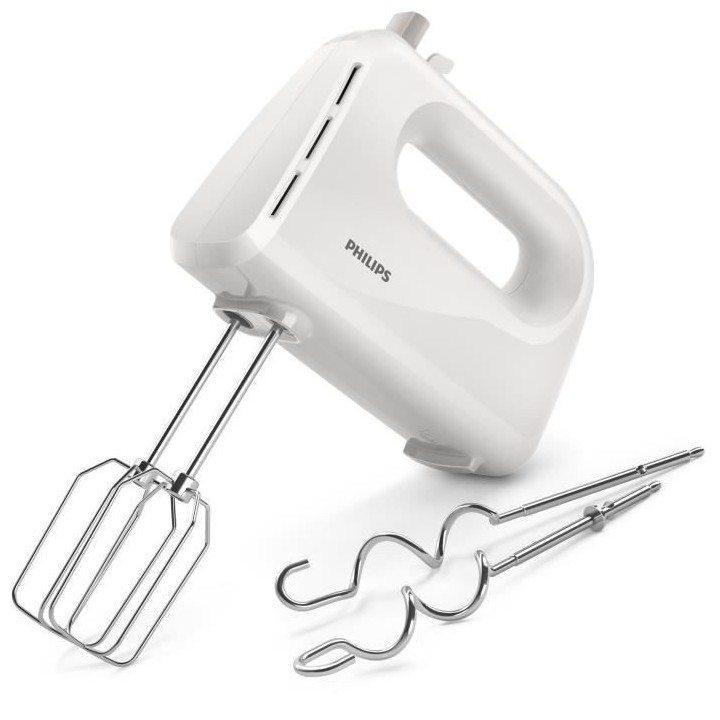PHILIPS HR3706/00 Batteur électrique Daily Collection - 5 vitesses -
